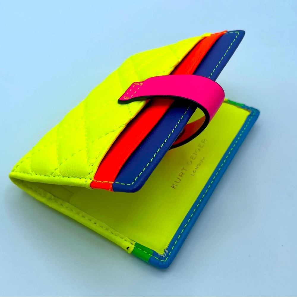 Kurt Geiger Color Block Bi Fold Wallet